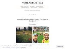 Tablet Screenshot of nomeatbarefeet.com